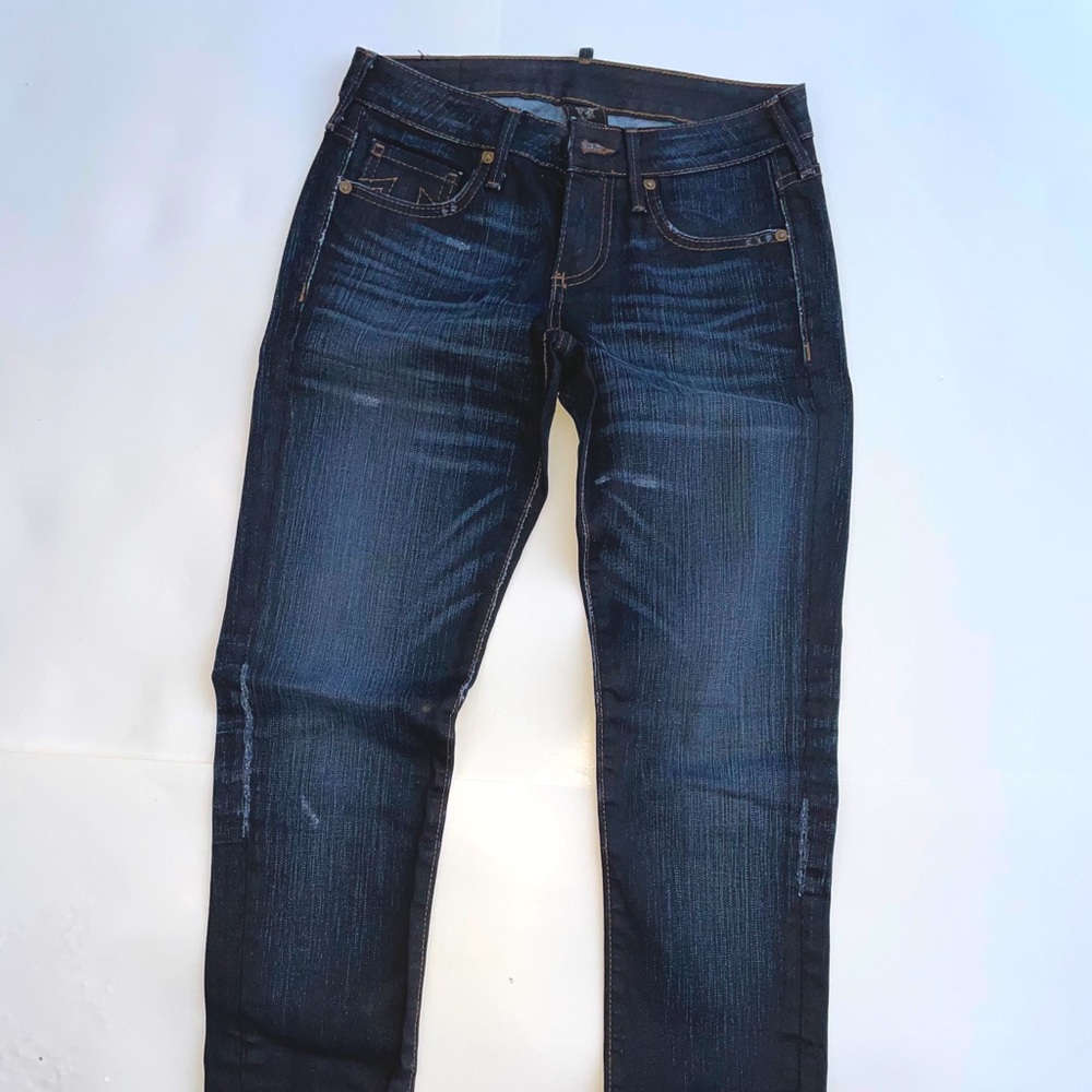 True religion dark washed skinny jeans brand new!